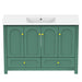 Bathroom Vanity With Sink Combo, 4 Soft Close Doors And 2 Drawers Home Essentials