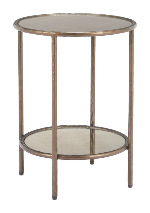 Anelli - Side Table - Bronze Zuo Modern