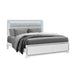 Soulmarie - Bed With LED Lighting And Padded Headboard Global Furniture USA