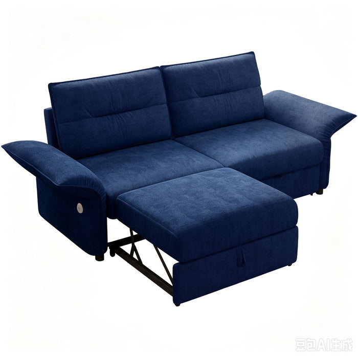 Sofa Bed With Convertible Design, Living Room Furniture Home Essentials
