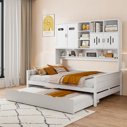 Daybed & All-In-One Cabinet And Shelf Timeless Haven