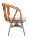Safal - Outdoor Swivel Dining Chair - Multicolor Zuo Modern