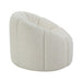 Osmash - Chair With Swivel - White Teddy Sherpa ACME