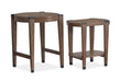 Kaysen - Nesting End Table - Dark Brown Magnussen Furniture