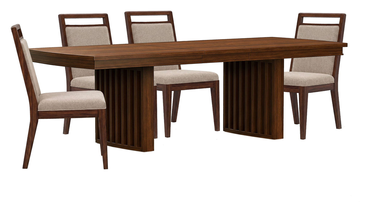 Reena - Extendable Trestle Dining Table Set Magnussen Furniture