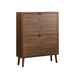 Medieval - Independent Shoe Cabinet With 2 Flip Drawers Daily Nest