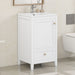 Bathroom Vanity With Sink, Soft Closing Cabinet Door, Storage Rack And Drawer Hearth and Haven