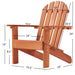 Kids Adirondack Chair For Indoor And Outdoor Use - Red Home Essentials