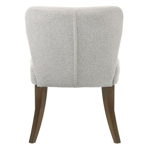 Dillon - Side Chair (Set of 2) - Gray / Walnut ACME