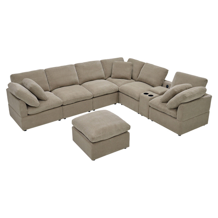 Modular Cloud Sofa, Freely Configurable Corner, Living Room Furniture Home Essentials