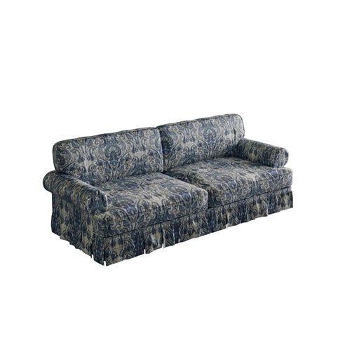 Luxuriously Comfortable Cloud Couch Sofa With Elegant Rolled Arms & Pleated Skirt Design Home Essentials
