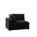 Corner Modular Sectional Sofa - Black Home Essentials