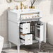 Freestanding Bathroom Vanity With Sink, Adjustable Shelf & Flip Drawer Hearth and Haven