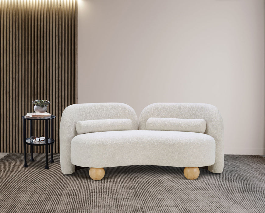 Daphne - Boucle Loveseat Meridian Furniture