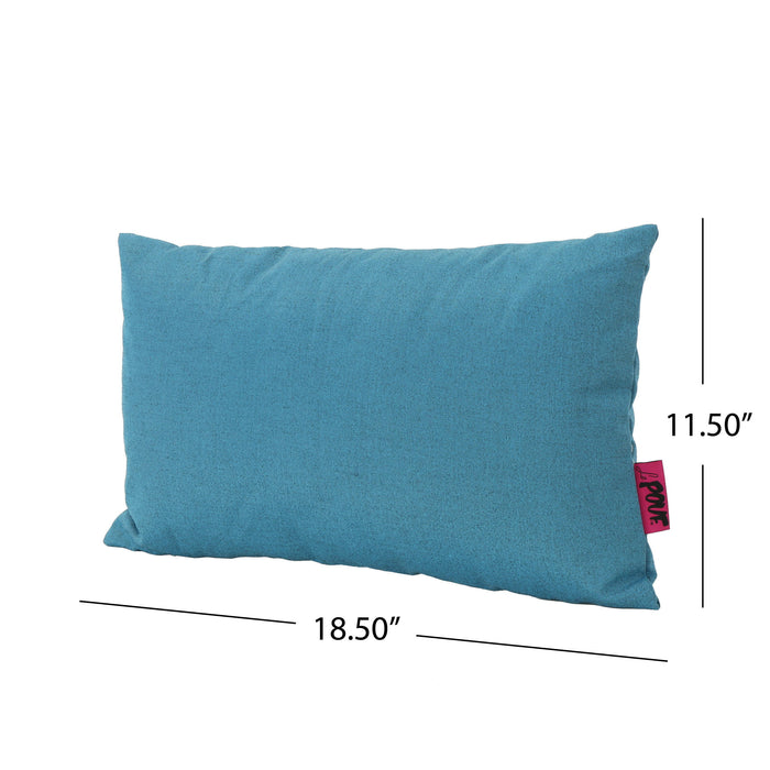 Lomita Rectangular Pillow - Teal