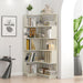 L-Shaped Design Corner Bookshelf Home Essentials