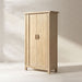 Fable - 2 Door Storage Cabinet - Light Natural Brown Jennifer Taylor Home