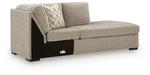 Bridgepoint - RAF Corner Chaise - Stone Signature Design by Ashley®
