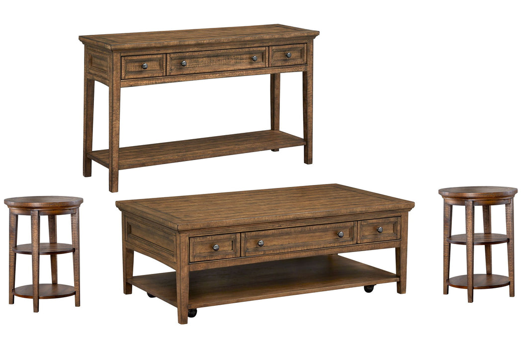 Bay Creek - Rectangular Cocktail Table Set Magnussen Furniture