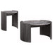 Zende - 2 Piece Coffee And End Table Set - Gray Furniture Max
