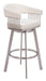 Bantry - Swivel Barstool - White Zuo Modern