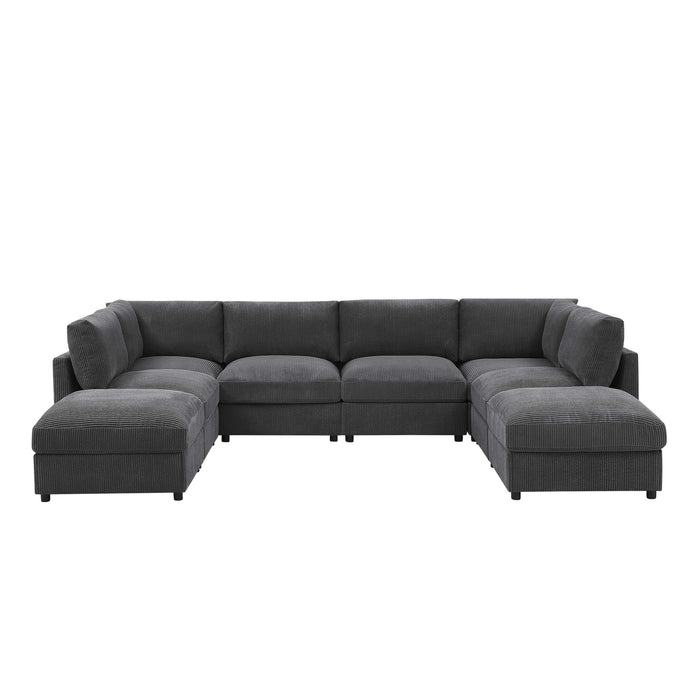 Modular Sectional With Custom Configuration Home Essentials