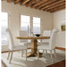Round Dining Table Set With Upholstered Chairs Furniture Max