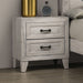 Nightstand, Bedside Table - White Washed Home Essentials