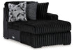 Midnight-Madness - 3 Piece Sectional Signature Design by Ashley®