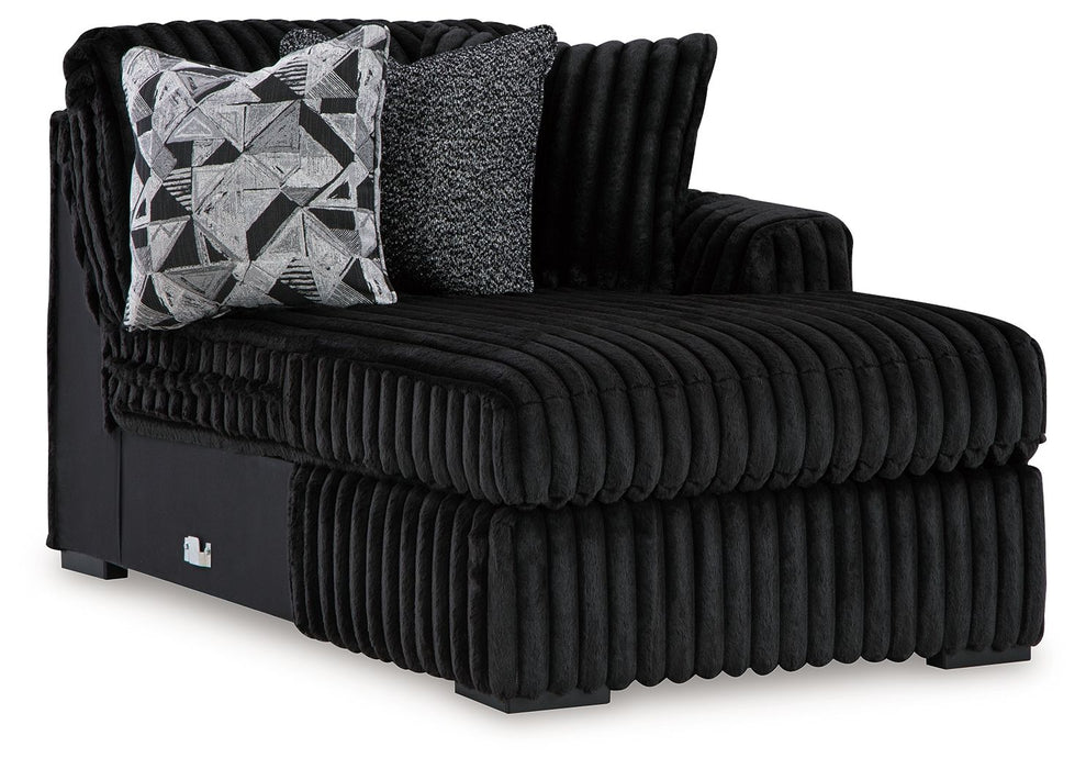 Midnight-Madness - 3 Piece Sectional Signature Design by Ashley®
