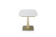 109 - Dining Table - White Gloss / Golden Jade Extravaganza Collection