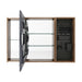 Wall Mounted Bathroom Cabinet, Adjustable Shelves Storage Cabinet - Imitative Oak Home Essentials