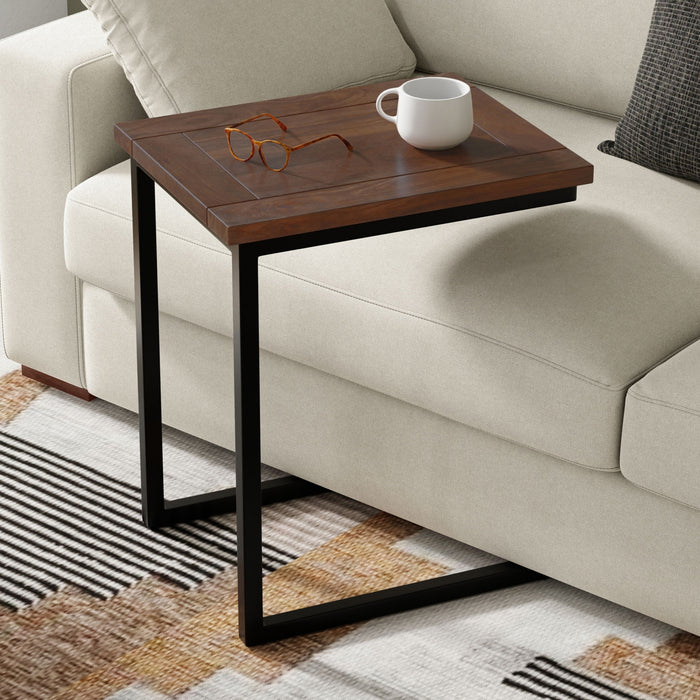 Skyler - C-Side Table - Walnut Brown Simpli-Home