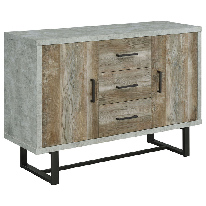 Sedona - 3 Drawer Cabinet - Oak Furniture Max