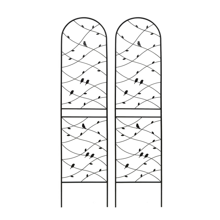 Garden Rustproof Trellis For Climbing Plants Daily Nest
