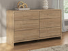 Gramburg - Six Drawer Dresser Signature Design by Ashley®
