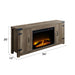 Tobias - Fireplace - Oak / Rustic Acme