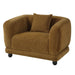 Lennox - Chair With Pillow - Brown Chenille ACME