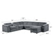 Harvey - Power Recliner Sleeper Sectional Matrix Furniture Group