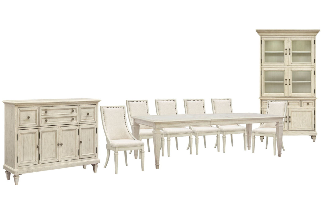 Newport - 9 Piece Extendable Rectangular Dining Table Set Magnussen Furniture
