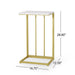 Modern Glam C - Shape End Table Noble House