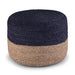 Lydia - Handcrafted Round Pouf Simpli-Home