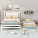 Platform Bed With Adjustable Trundle Hearth and Haven