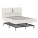 Airframe - Upholstered Bed Frame With Double Layered Upholstered Headboard Home Essentials