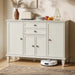 Sideboard Buffet Cabinet With 4 Doors And 2 Drawers, Console For Kitchen Home Essentials