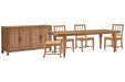 Lindon - Extendable Rectangular Dining Table Set Magnussen Furniture