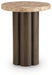 Darimore - Chair Side End Table - Burnished Brown Signature Design by Ashley®