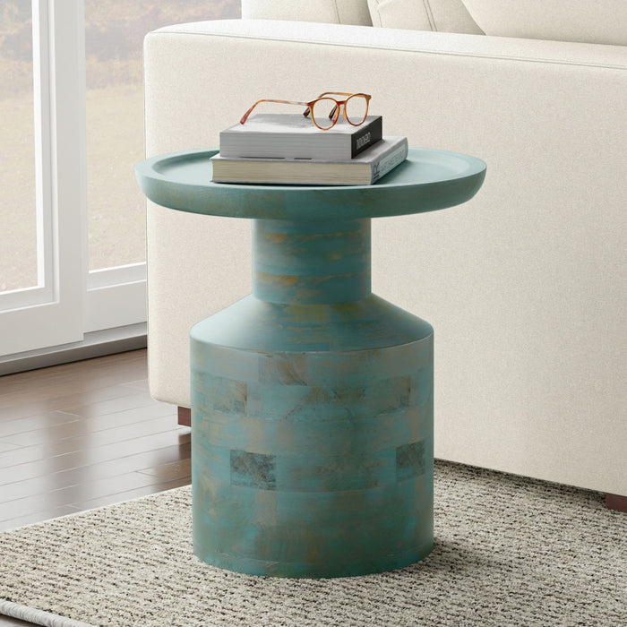 Haynes - Handcrafted Wooden Accent Table Simpli-Home