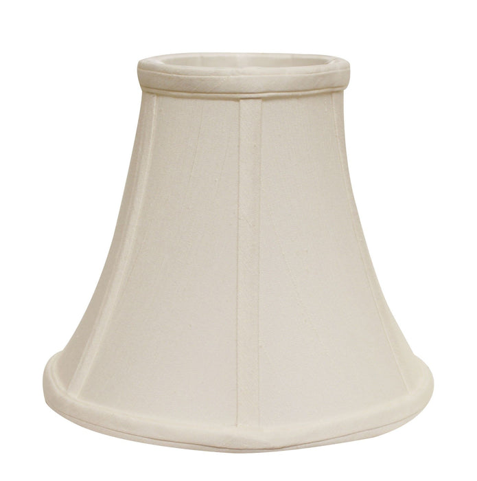 Premium Bell Monay Shantung Lampshade - White