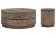 Baisden - Round Lift Top Cocktail Table Set Magnussen Furniture